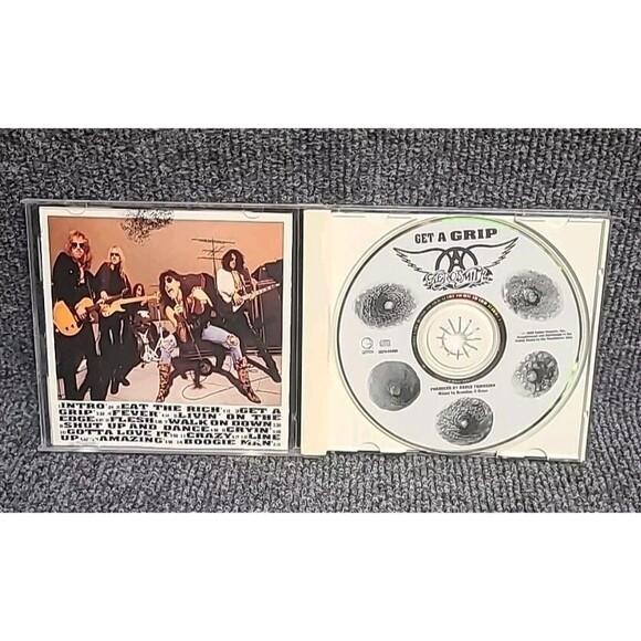 Vintage Aerosmith - Get a Grip (CD 1993 Geffen) Rock - Picture 3 of 4